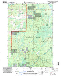 Jump River Fire Tower SW 2005 topographic map thumbnail