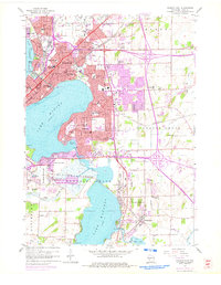 Madison East 1959 topographic map thumbnail