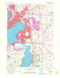 Madison East 1959 topographic map thumbnail
