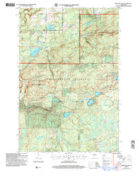 Marengo Lake 2005 topographic map thumbnail
