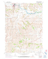 Monticello 1962 topographic map thumbnail