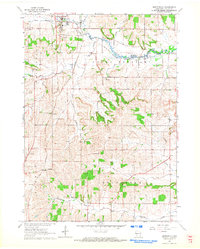 Monticello 1962 topographic map thumbnail