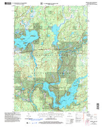 Moose Lake 2005 topographic map thumbnail