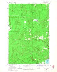 Mt. Ashwabay 1964 topographic map thumbnail