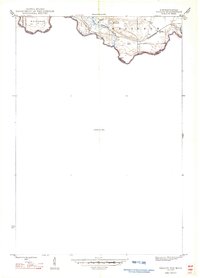Naults 1947 topographic map preview