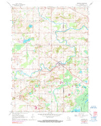 Newburg 1959 topographic map thumbnail
