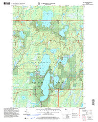 Pike Lake 2005 topographic map thumbnail