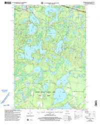 Presque Isle 1999 topographic map thumbnail