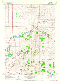 Shopiere 1961 topographic map thumbnail