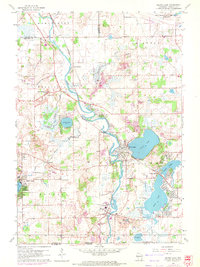 Silver Lake 1960 topographic map thumbnail