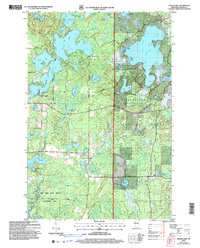 Spider Lake 2005 topographic map thumbnail