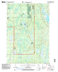 Thunder Creek 2005 topographic map thumbnail