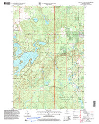 Upper Eau Claire Lake 2005 topographic map thumbnail