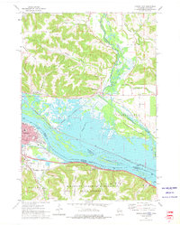 Winona East topographic map thumbnail