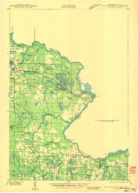 Iron Mountain 1941 topographic map thumbnail