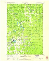 Rib Lake 1947 topographic map thumbnail