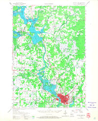 Stevens Point 1956 topographic map thumbnail