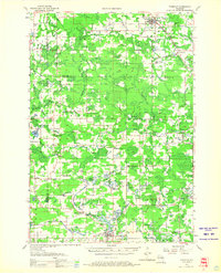 Tigerton 1955 topographic map thumbnail