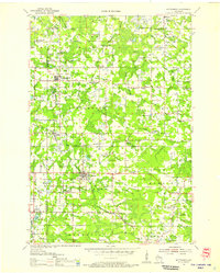 Wittenberg 1954 topographic map thumbnail