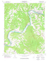 Alderson 1971 topographic map thumbnail
