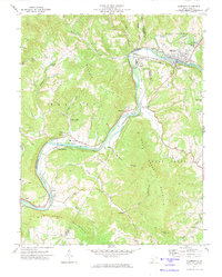 Alderson 1971 topographic map thumbnail
