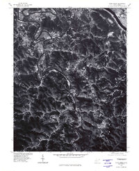 Alum Creek 1976 topographic map thumbnail
