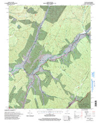 Alvon 1995 topographic map thumbnail