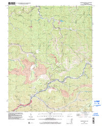 Amherstdale 1996 topographic map thumbnail
