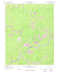 Amherstdale 1963 topographic map thumbnail