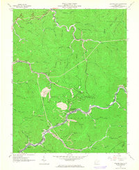 Amherstdale 1963 topographic map thumbnail