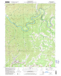 Ansted 2000 topographic map thumbnail