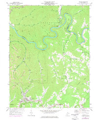 Ansted 1969 topographic map thumbnail