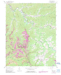 Arnett 1964 topographic map thumbnail
