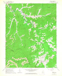 Arnett 1964 topographic map thumbnail