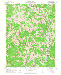 Auburn 1964 topographic map thumbnail