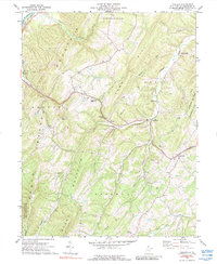 Augusta 1973 topographic map thumbnail
