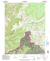 Aurora 1995 topographic map thumbnail