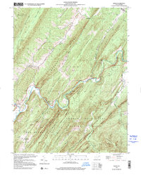 Baker 1999 topographic map thumbnail