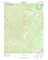 Beckwith 1969 topographic map thumbnail