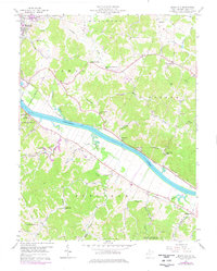 Beech Hill 1957 topographic map thumbnail