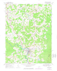 Belington 1969 topographic map thumbnail