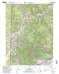 Belmont 2002 topographic map thumbnail