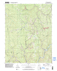 Bentree 1996 topographic map thumbnail