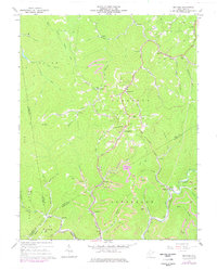 Bentree 1967 topographic map thumbnail