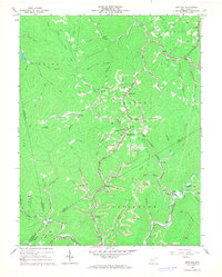 Bentree 1967 topographic map thumbnail