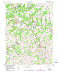 Bethany 1959 topographic map thumbnail