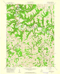 Bethany 1959 topographic map thumbnail
