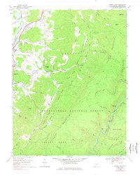 Beverly East 1969 topographic map thumbnail