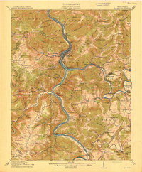 Big Bend 1914 topographic map thumbnail
