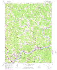 Big Chimney 1958 topographic map thumbnail